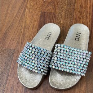 Gold and Silver Embellished Sandals for a Glamorous Look